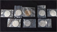 8 Commemorative Tokens