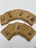 Vintage Lion Coffee Politicians 1905 trading cards