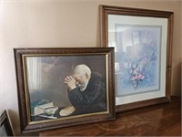Framed pictures and The Lord's Prayer