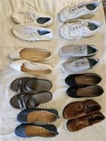 8 pair shoes - Ladies