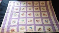 State Bird Quilt - Hand Stitched