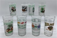 8 Belmont Stakes Glasses 1988-1994