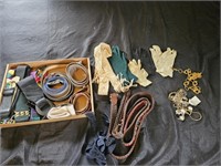 Boxlot belts and gloves