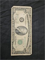 Series 1950 b $10 bill