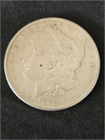 1890 Morgan Silver Dollar