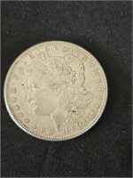 1890 Morgan Silver Dollar