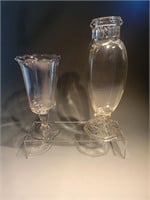 Set of 2 very large vases