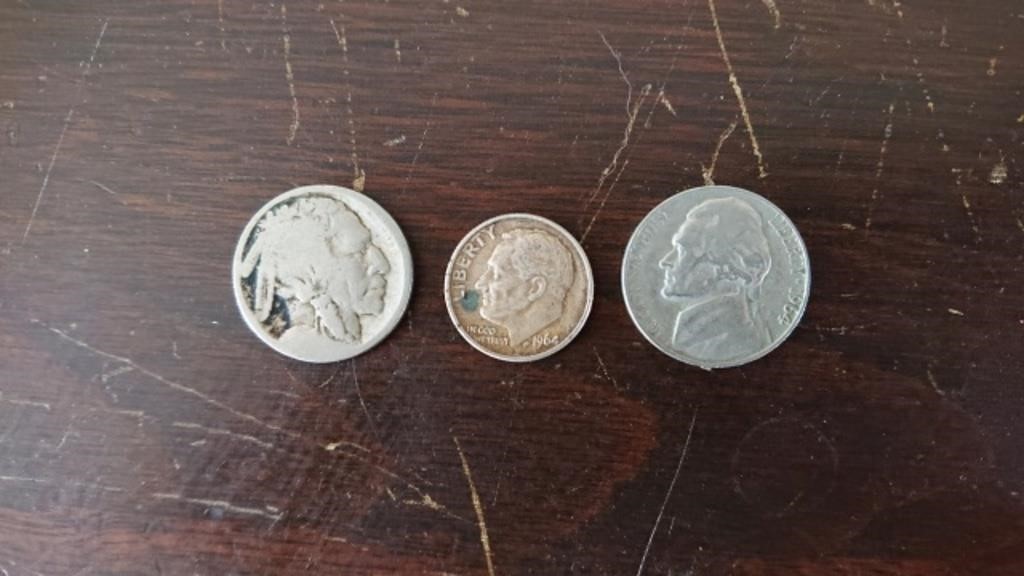 2 nickels and a dime