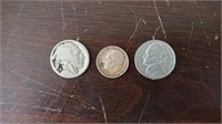 2 nickels and a dime