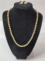 Dainty Estate Knotted Pearls w/ Matching