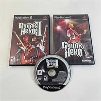 PlayStation 2 Guitar Hero I II and III
