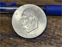 Bicentennial Eisenhower dollar US coin