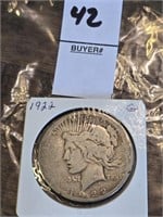 1922 Peace Silver Dollar US Coin