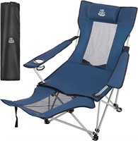 Foldable Camping Chair with Footrest