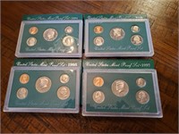 1994,95,96 & 97 Mint Proof Sets S