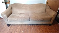 Tan sofa