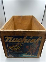 Old NuChief Apple Smiths Treat wood box
