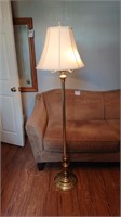 Brass floor lamp - multi bulbs