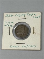 1858 Flying Eagle Cent.