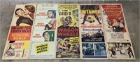 5 Vintage Movie Posters Untamed, & others