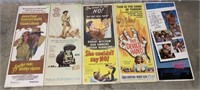 5 Vintage Movie Posters The Devil's Hand & others
