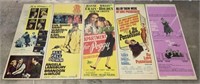5 Vintage Movie Posters All Fall Down & others