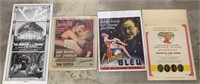 4 Vintage Movie Posters FoxFire, others