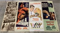 4 Vintage Movie Posters Robin Hood of Texas