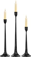 Iron Taper Candle Holder Set of 3 - Decorative Tal