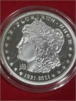 1921 -2021 Morgan & Liberty one dollar 100 Yrs
