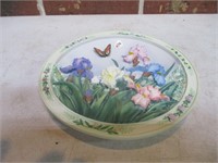 Bradford Exchange Collector's Plate Iris Garden