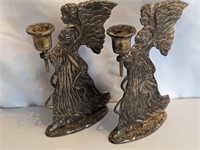 ANGEL CANDLE HOLDERS