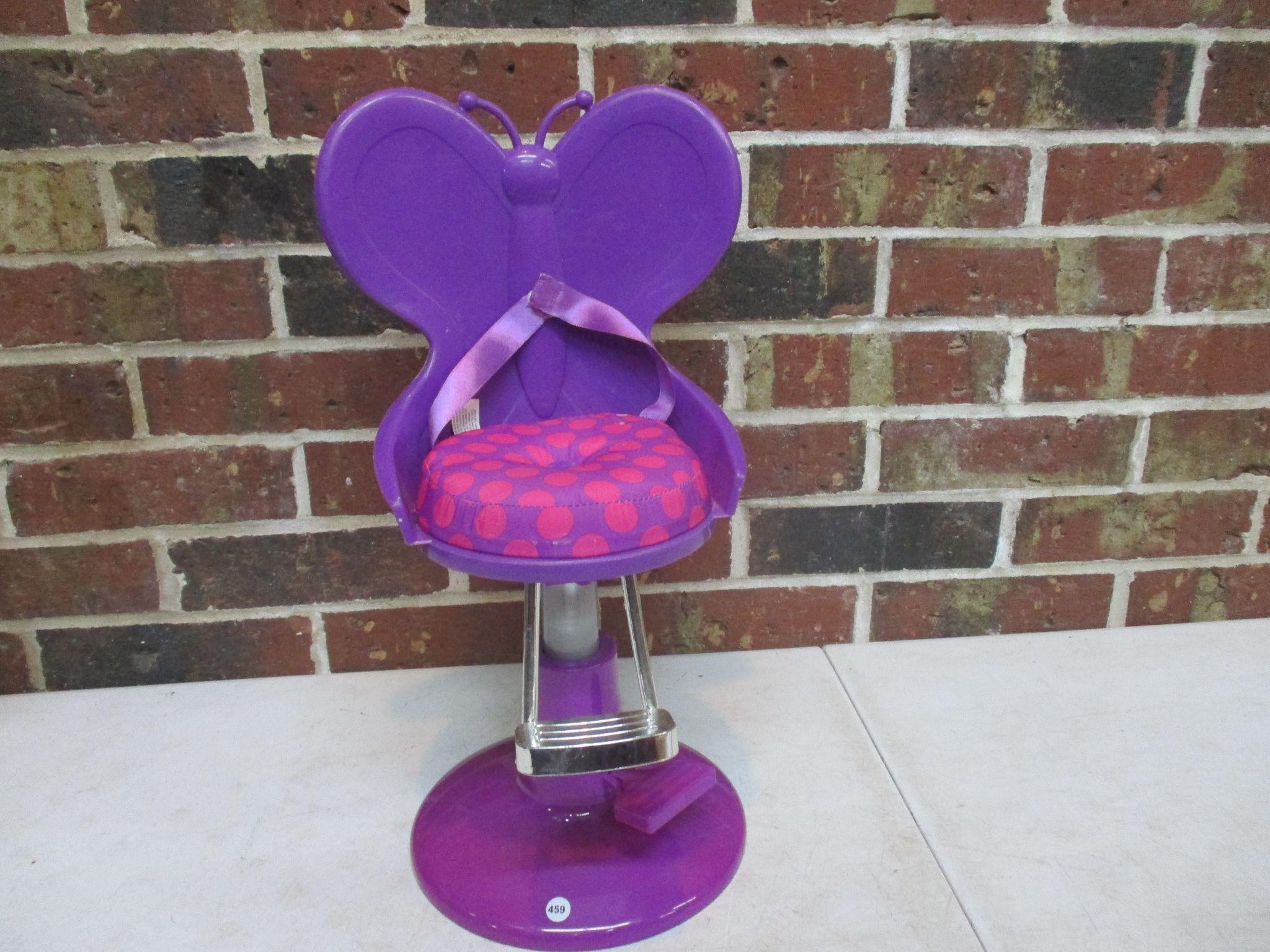 17" Doll Beautician's Chair