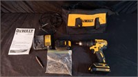Dewalt 20v Max Brushless Drill, charger and bag