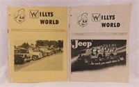 Two 1978 Jeep Willys World magazines - 1934