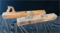 2 Antique Large Wood Planes