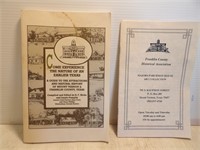 2 Franklin County, TX Historical Booklets