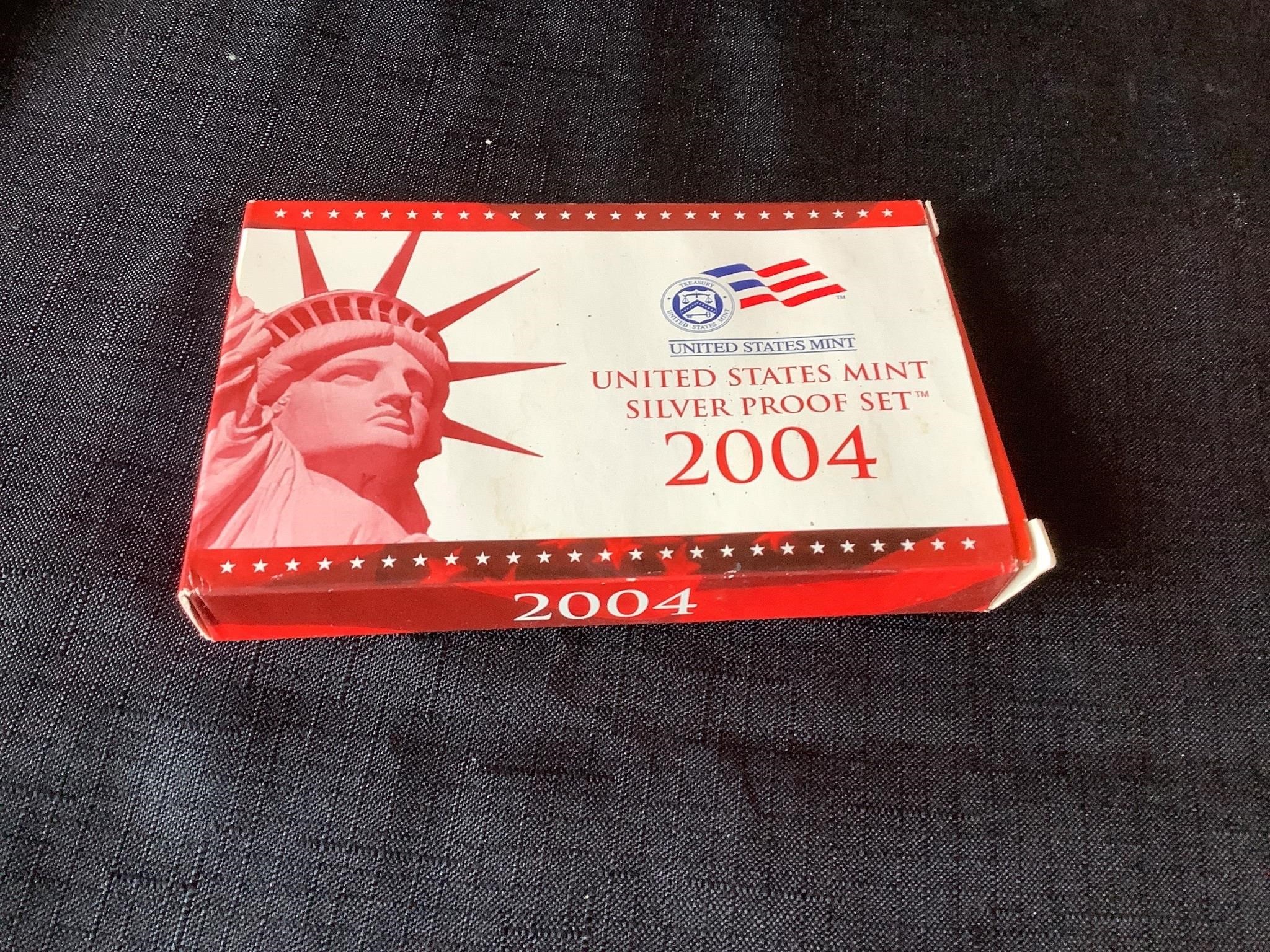 2004 US Silver Proof Set