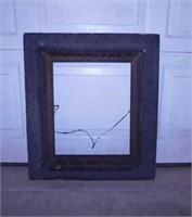 Ornate antique frame, 24" x 27" - Charcoal