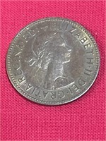 1967 New Zealand Half Penny