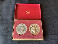 The Wittnauer Mint Sterling Silver Medals