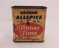 Grab It Here Dinner Time spice tin Danville