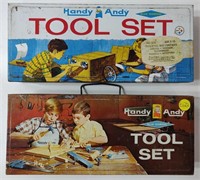 2 Vintage Handy Andy Tool Sets