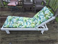 Wood Patio Lounge Chair