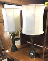 PAIR OF VINTAGE TABLE LAMPS