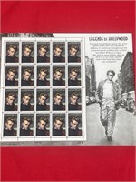 Legends of Hollywood- James Dean - Stamp Sheet