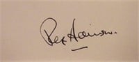 French Without Tears Rex Harrison signature slip