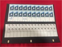 Stamp Sheets - Dolley Madison, Colorado, Quilts,