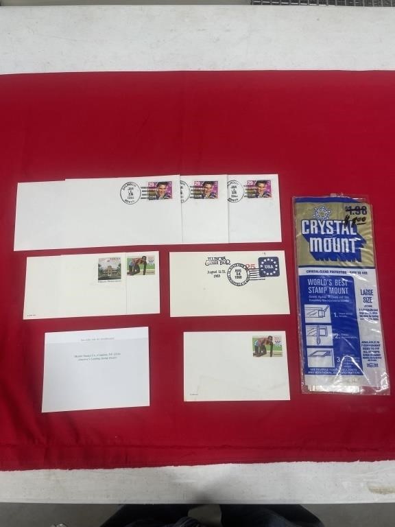 Postage stamp envelopes, Stamp protectors bags