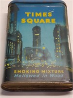 Scarce Times Square Pocket Tobacco Tin